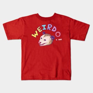 Weirdo Opossum Kids T-Shirt